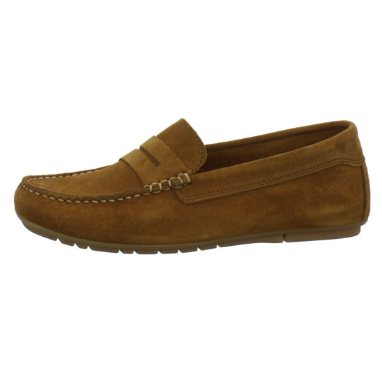 Marc O` Polo Selma Slipper Mittelbraun - 360° Ansicht