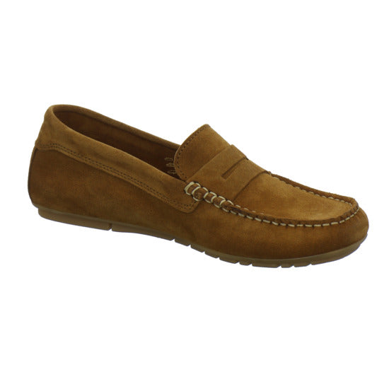 Marc O` Polo Selma Slipper Mittelbraun - 360° Ansicht