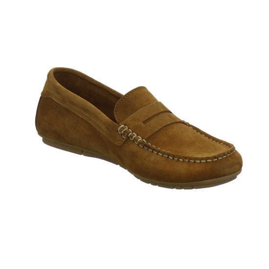 Marc O` Polo Selma Slipper Mittelbraun - 360° Ansicht