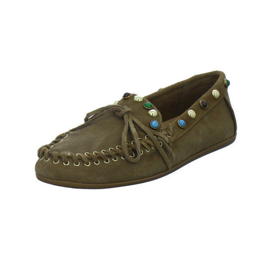 Inuovo Slipper Damen Mittelbraun