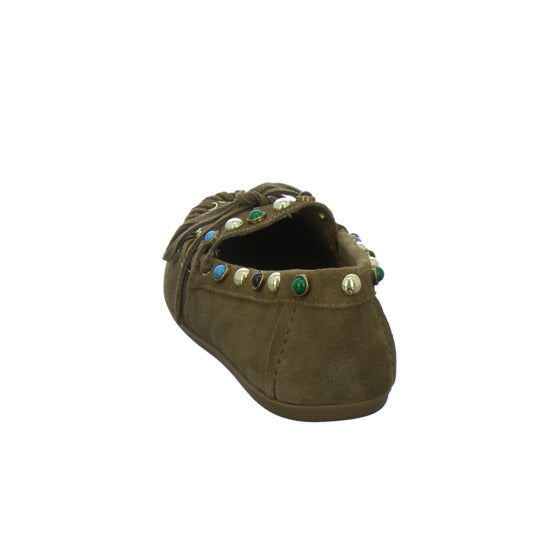 Inuovo Slipper Damen Mittelbraun