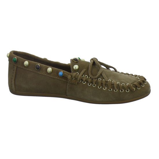 Inuovo Slipper Damen Mittelbraun