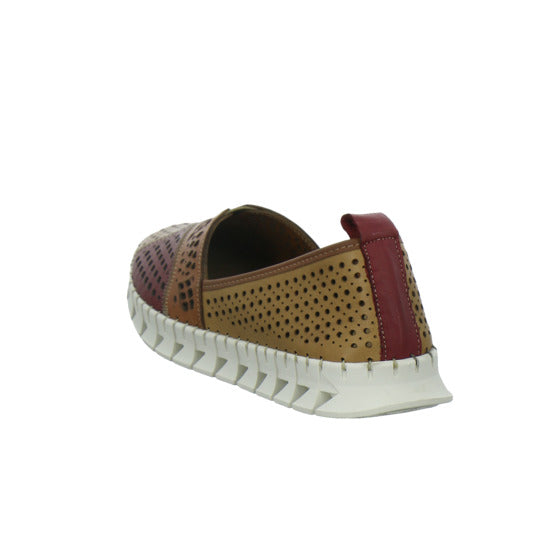 Gemini Slipper Damen Braun-kombi