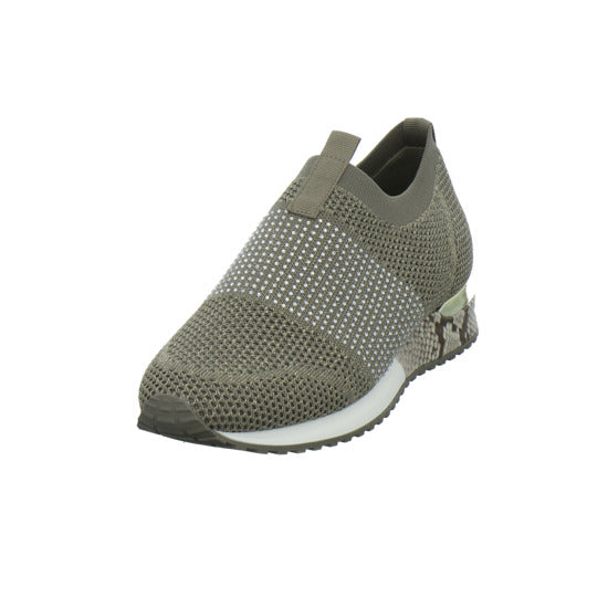 La Strada Slipper Damen taupe