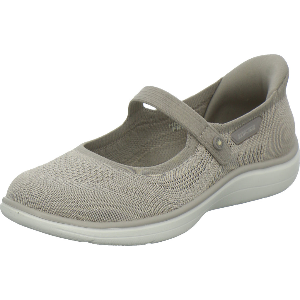 Skechers Slipper Damen taupe