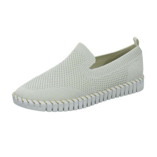 La Strada Slipper Hellgrau - 360° Ansicht