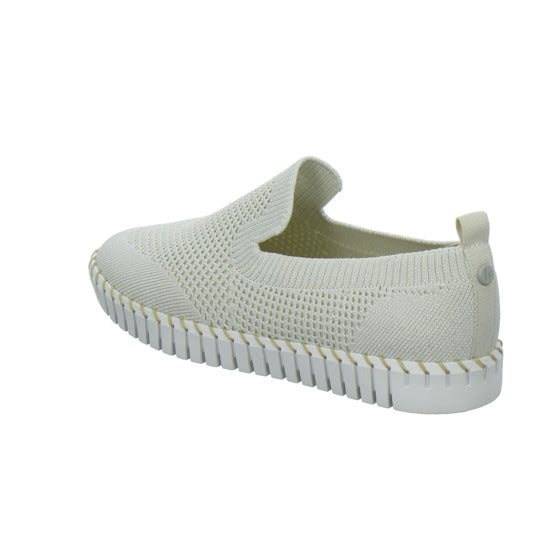 La Strada Slipper Hellgrau - 360° Ansicht