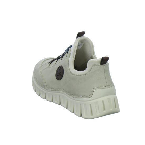 Rieker Slipper Damen Beige-kombi
