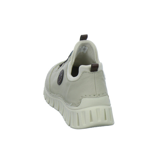 Rieker Slipper Damen Beige-kombi