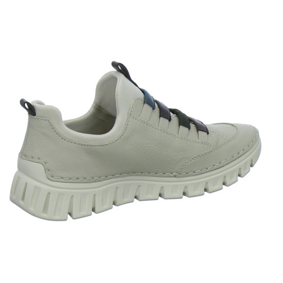 Rieker Slipper Damen Beige-kombi