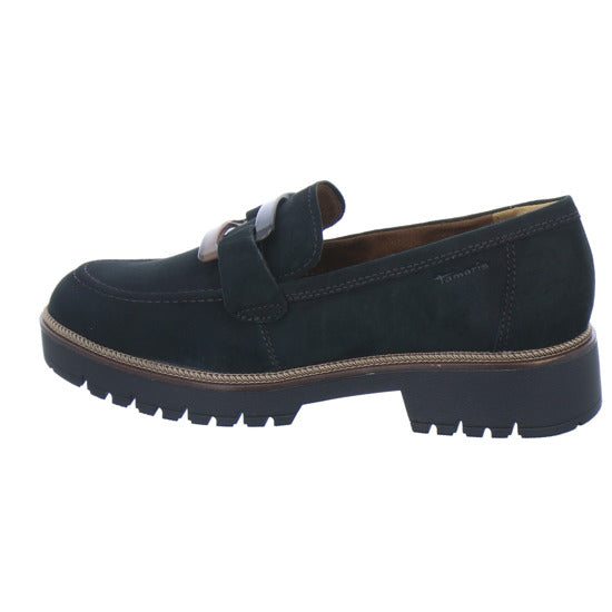 Tamaris Slipper Blau-kombi