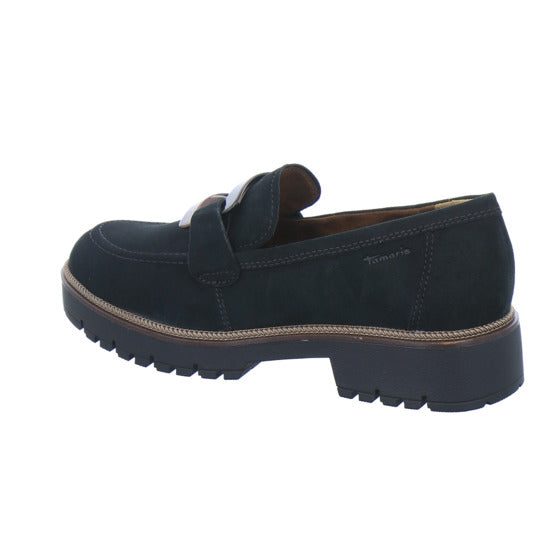 Tamaris Slipper Blau-kombi