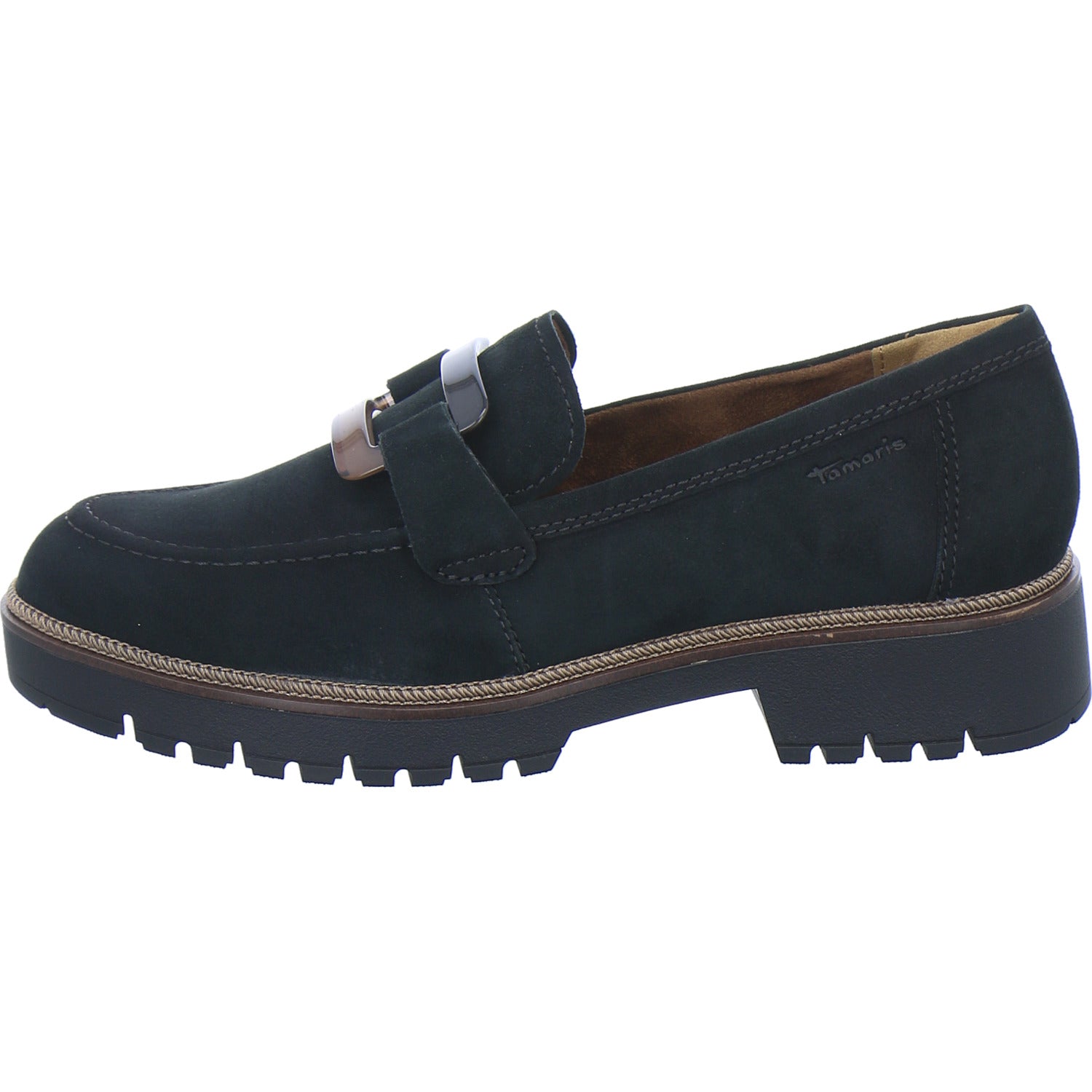 Tamaris Slipper Blau-kombi