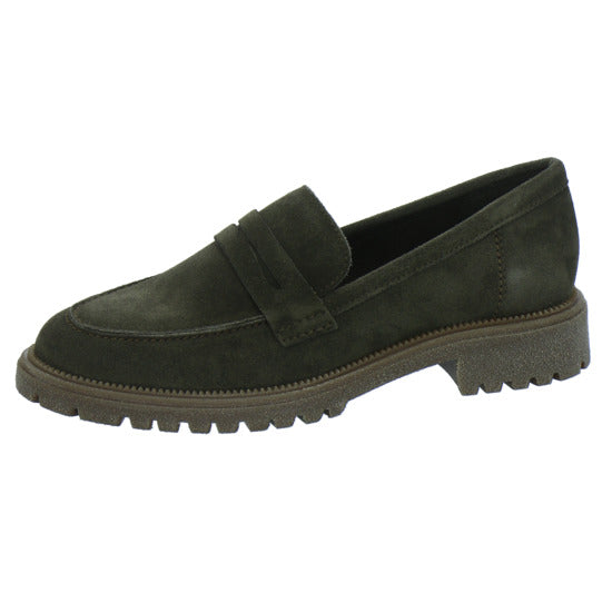 Tamaris Slipper oliv
