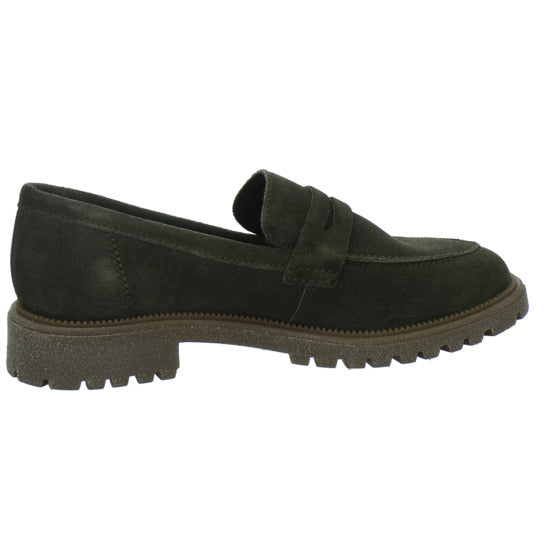 Tamaris Slipper oliv