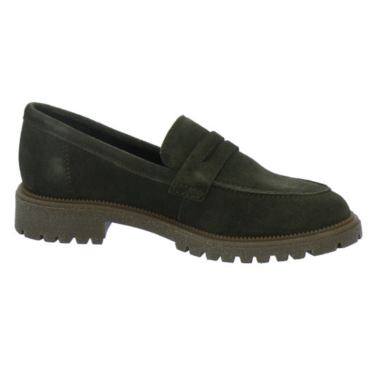 Tamaris Slipper oliv