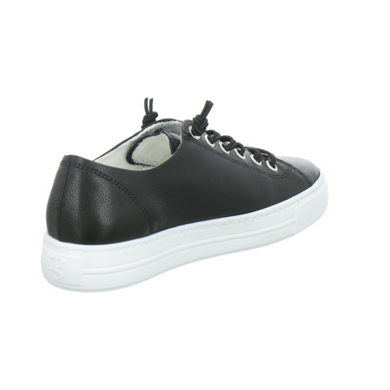 Paul Green Super Soft Relax Weite Schnürhalbschuhe Schwarz - 360° Ansicht