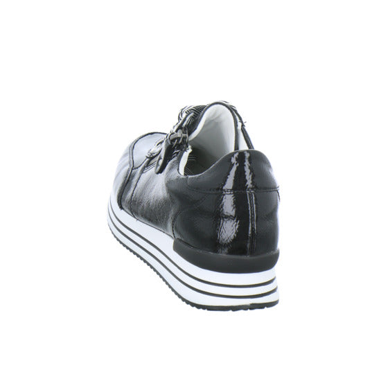 Remonte Schnürhalbschuhe Schwarz - 360° Ansicht