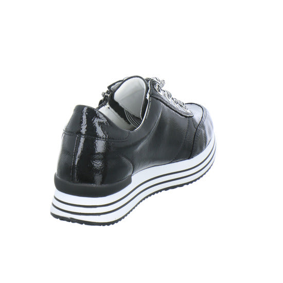 Remonte Schnürhalbschuhe Schwarz - 360° Ansicht