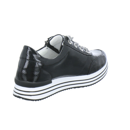 Remonte Schnürhalbschuhe Schwarz - 360° Ansicht