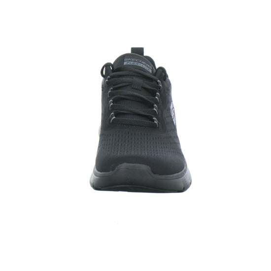 Skechers Flex Appeal Schnürhalbschuhe Schwarz - 360° Ansicht