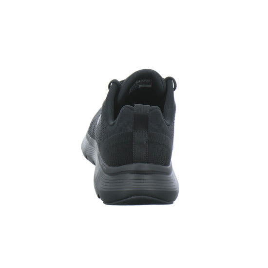 Skechers Flex Appeal Schnürhalbschuhe Schwarz - 360° Ansicht