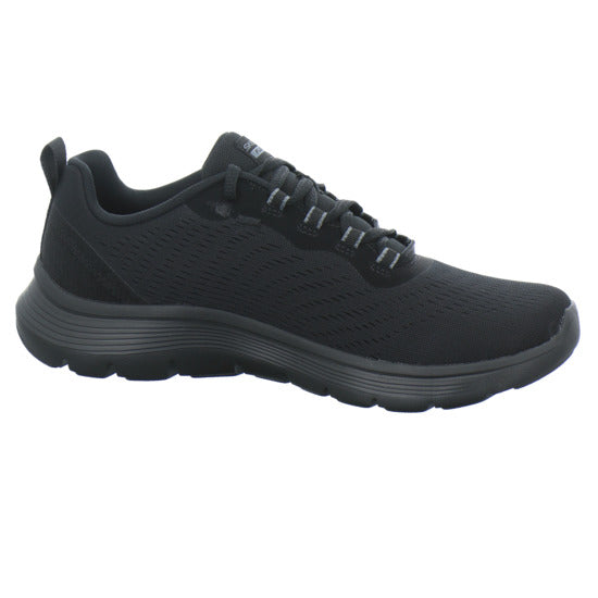 Skechers Flex Appeal Schnürhalbschuhe Schwarz - 360° Ansicht