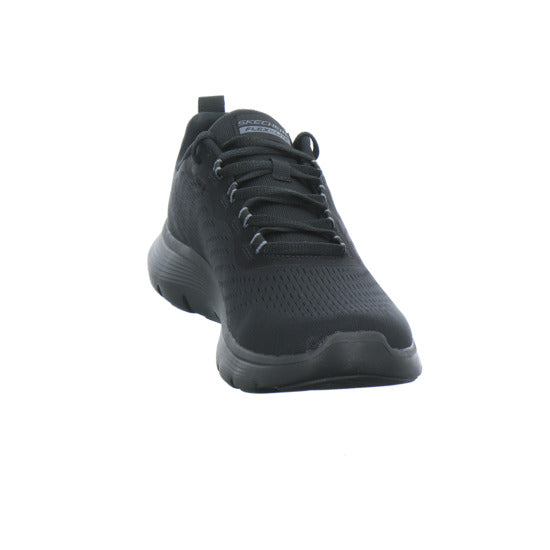 Skechers Flex Appeal Schnürhalbschuhe Schwarz - 360° Ansicht