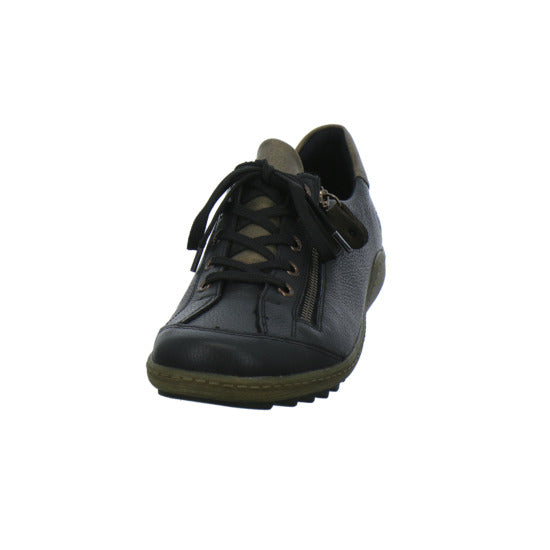 Remonte Schnürhalbschuhe Schwarz - 360° Ansicht