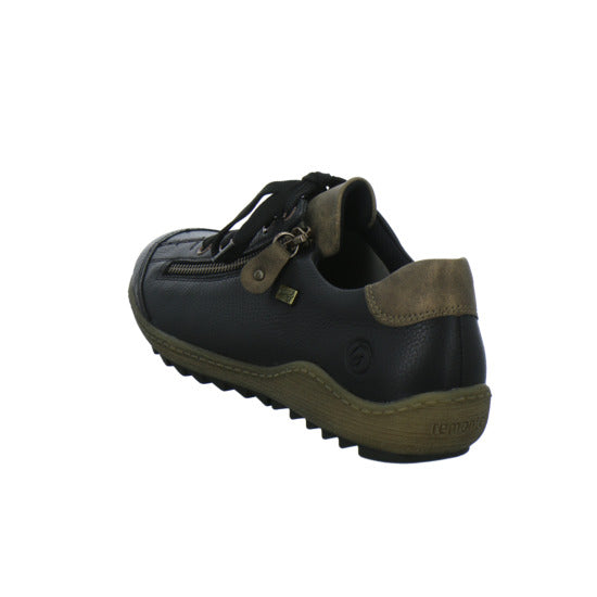 Remonte Schnürhalbschuhe Schwarz - 360° Ansicht