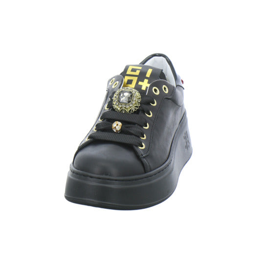 GIO+ Schnürhalbschuhe Schwarz - 360° Ansicht