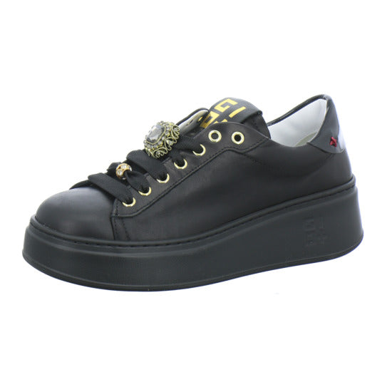 GIO+ Schnürhalbschuhe Schwarz - 360° Ansicht