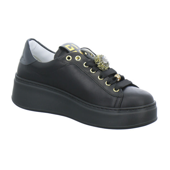 GIO+ Schnürhalbschuhe Schwarz - 360° Ansicht
