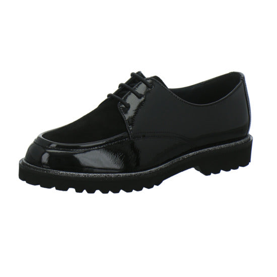 Sioux Meredith Schnürhalbschuhe Schwarz - 360° Ansicht