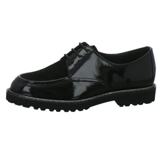 Sioux Meredith Schnürhalbschuhe Schwarz - 360° Ansicht