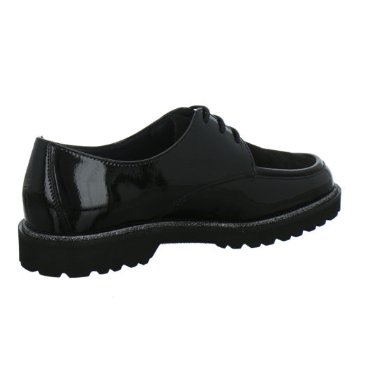 Sioux Meredith Schnürhalbschuhe Schwarz - 360° Ansicht