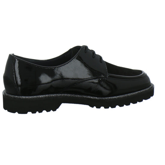 Sioux Meredith Schnürhalbschuhe Schwarz - 360° Ansicht
