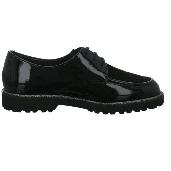 Sioux Meredith Schnürhalbschuhe Schwarz - 360° Ansicht