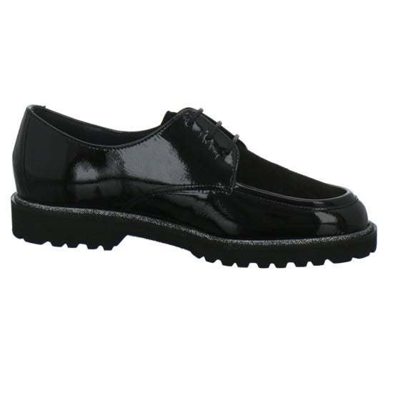 Sioux Meredith Schnürhalbschuhe Schwarz - 360° Ansicht