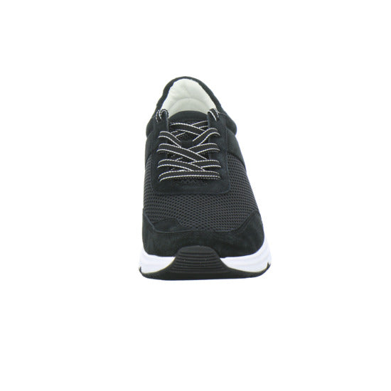 Gabor Comfort Rolling Soft Schnürhalbschuhe Schwarz - 360° Ansicht
