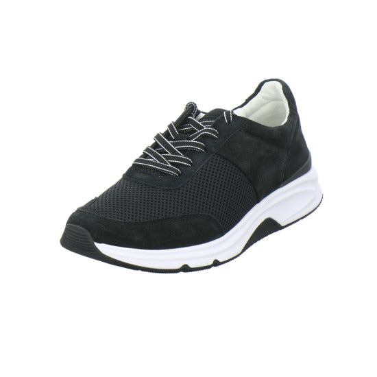 Gabor Comfort Rolling Soft Schnürhalbschuhe Schwarz - 360° Ansicht