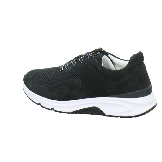 Gabor Comfort Rolling Soft Schnürhalbschuhe Schwarz - 360° Ansicht