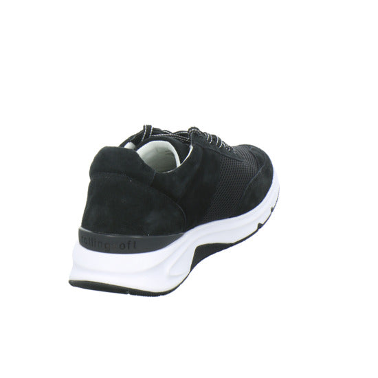 Gabor Comfort Rolling Soft Schnürhalbschuhe Schwarz - 360° Ansicht