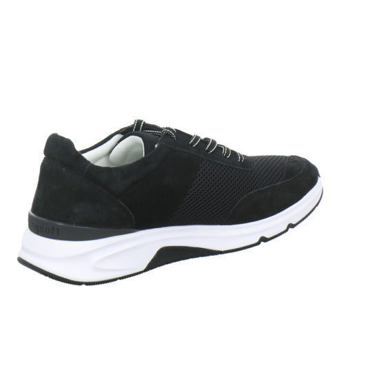 Gabor Comfort Rolling Soft Schnürhalbschuhe Schwarz - 360° Ansicht