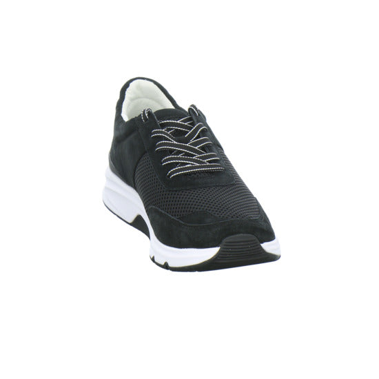 Gabor Comfort Rolling Soft Schnürhalbschuhe Schwarz - 360° Ansicht