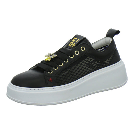 GIO+ Schnürhalbschuhe Schwarz - 360° Ansicht