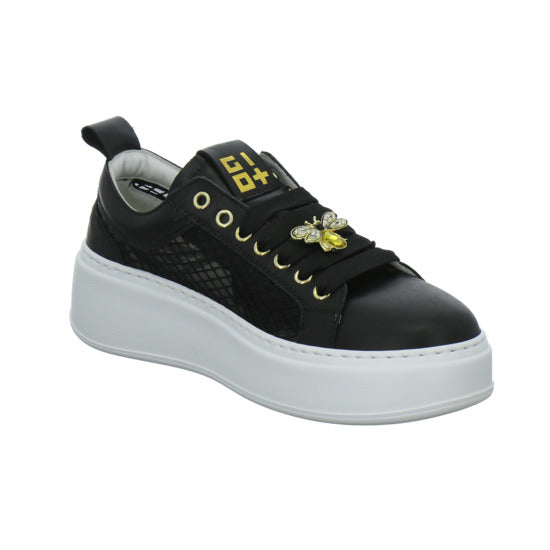 GIO+ Schnürhalbschuhe Schwarz - 360° Ansicht