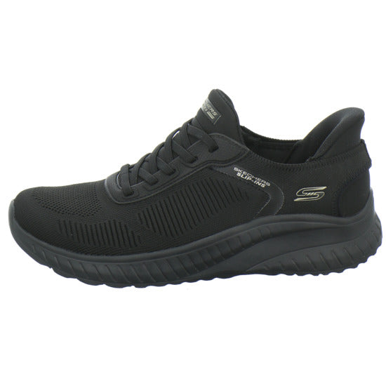 Skechers SLIP-INS BOBS Schnürhalbschuhe Schwarz - 360° Ansicht