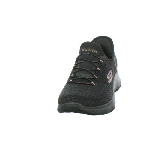 Skechers Slip Ins Schnürhalbschuhe Schwarz
