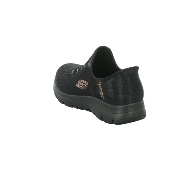 Skechers Slip Ins Schnürhalbschuhe Schwarz